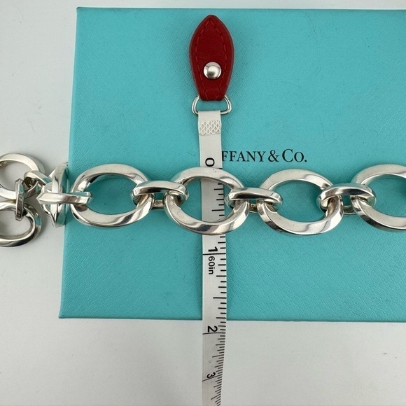 Vtg. Tiffany & Co. Twisted Twist Link Statement Necklace Sterling Silver (HEAVY) - Picture 5 of 7